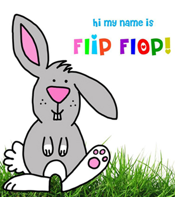 rabbit flip flop